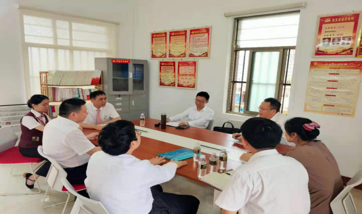 省紀(jì)委監(jiān)委派駐省聯(lián)社紀(jì)檢組組長(zhǎng)方興甫帶隊(duì)赴文昌農(nóng)商銀行調(diào)研