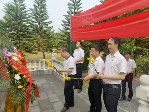 儋州聯(lián)社開展多種紀念活動 ----緬懷革命先烈 傳承紅色基因