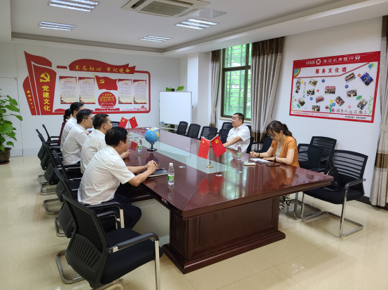 省聯(lián)社黨委委員、副主任韓青一行赴澄邁農(nóng)商銀行開展調(diào)研