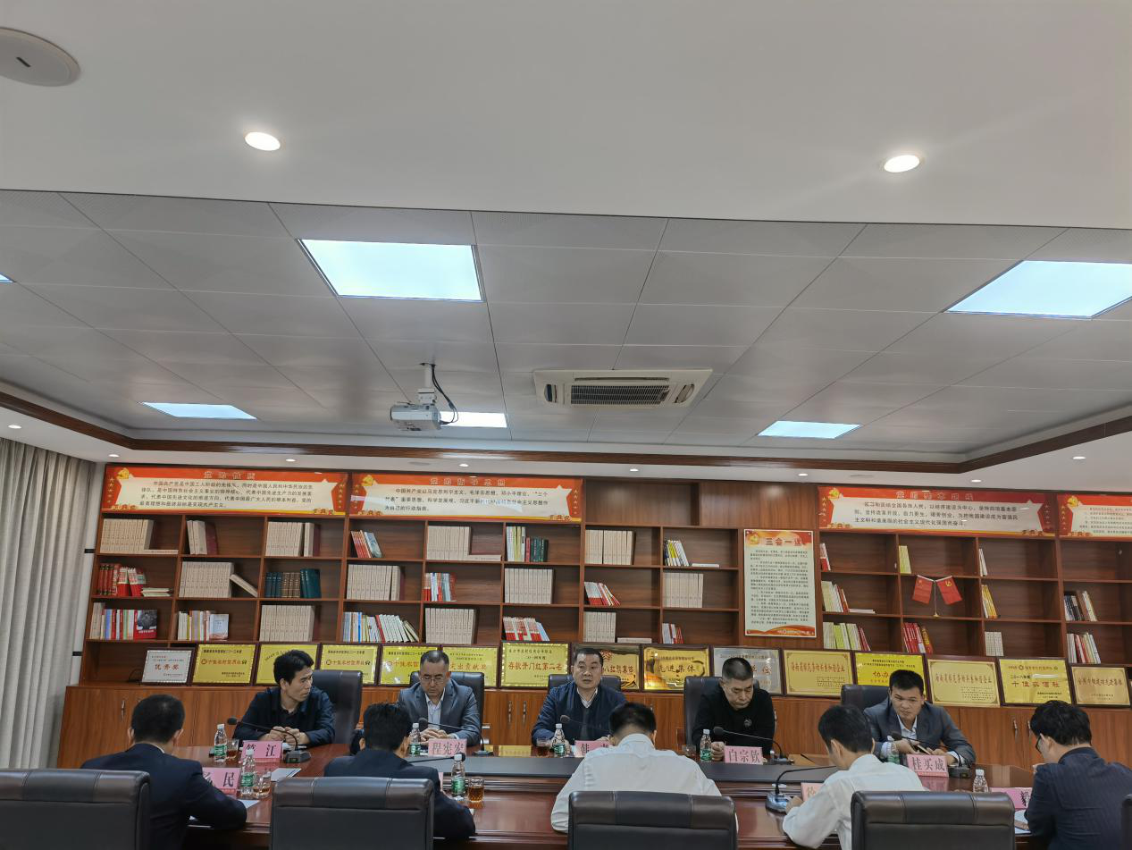 省聯社黨委委員、副主任韓青率隊到東方聯社調研指導工作