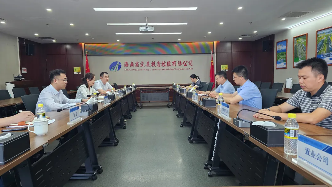 鄒燕玲帶隊拜訪海南交投