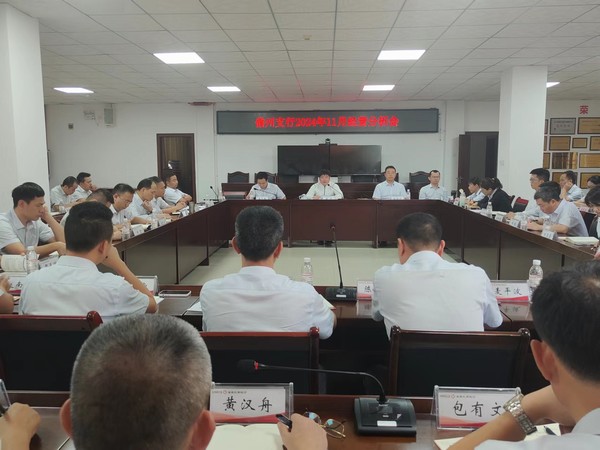 正視差距，尋求突破，夯實業(yè)務(wù)發(fā)展基礎(chǔ) 儋州支行召開2024年11月經(jīng)營分析會